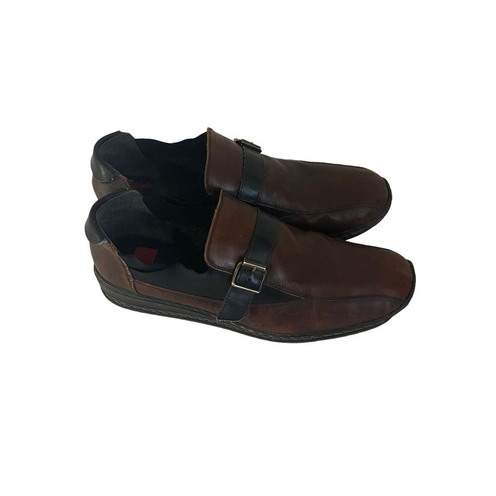 Rieker Men's Size 9 Leather‎ Slip On Comfort Shoes